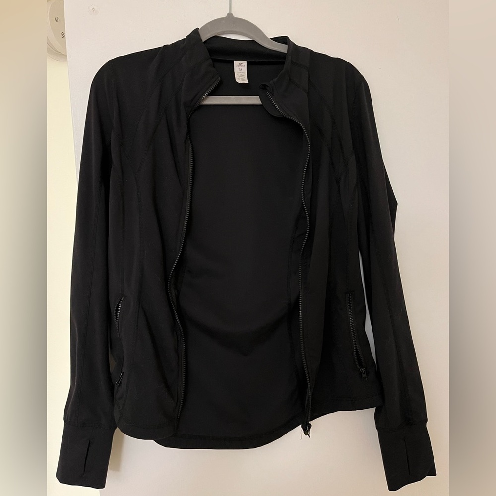 Black 90 Degrees Athletic Jacket